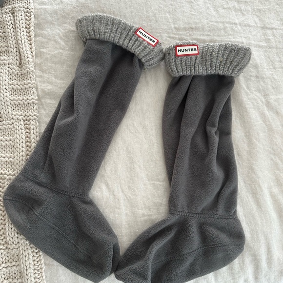 Hunter Shoes - Hunter Gray Boot Socks